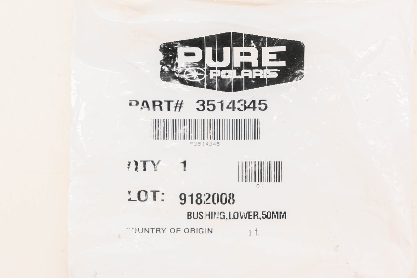 New OEM Polaris 3514345 Lower 50mm Bushing NOS