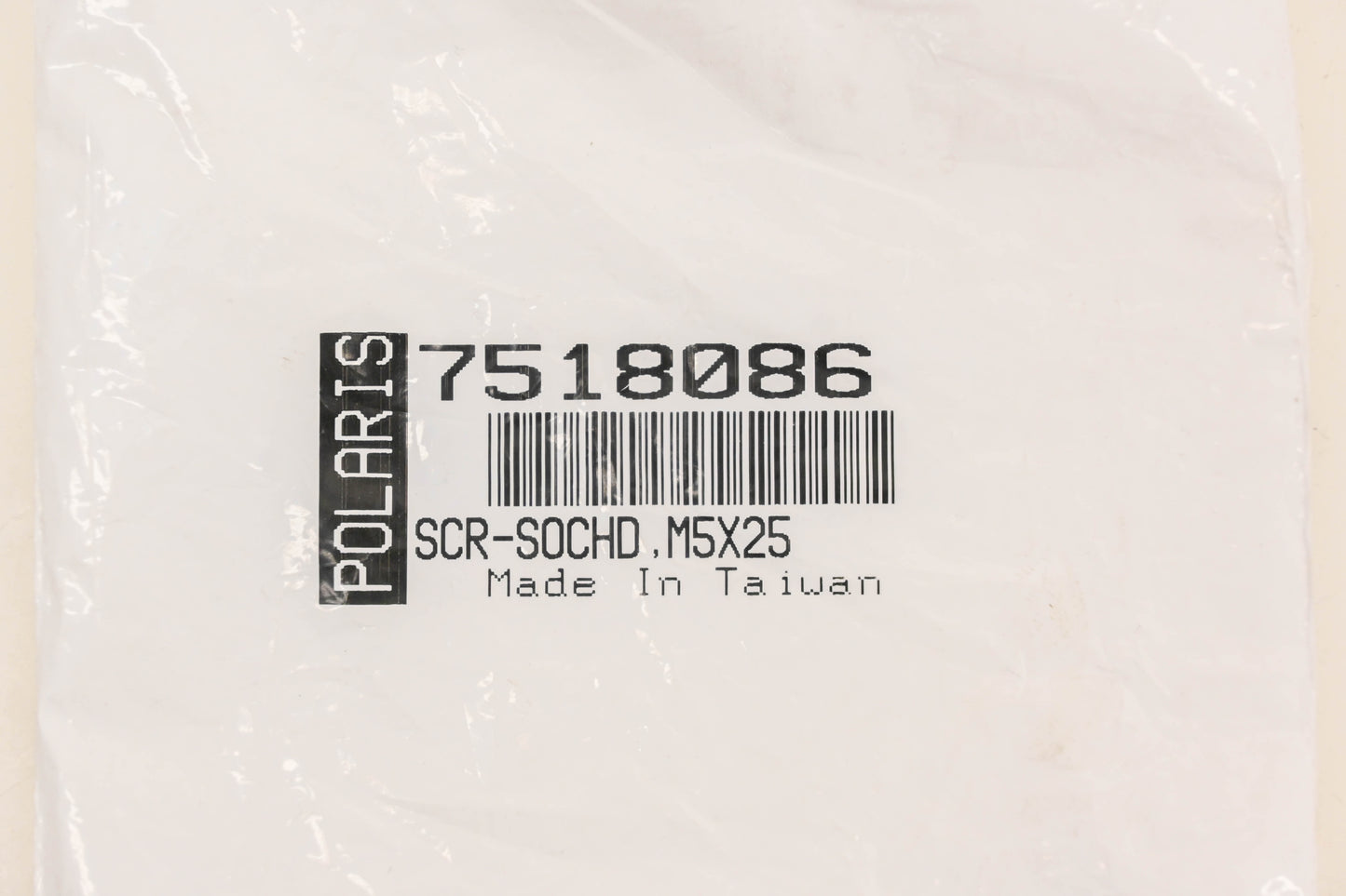 New OEM Polaris 7518086 Socket Head M5x25 Screw NOS