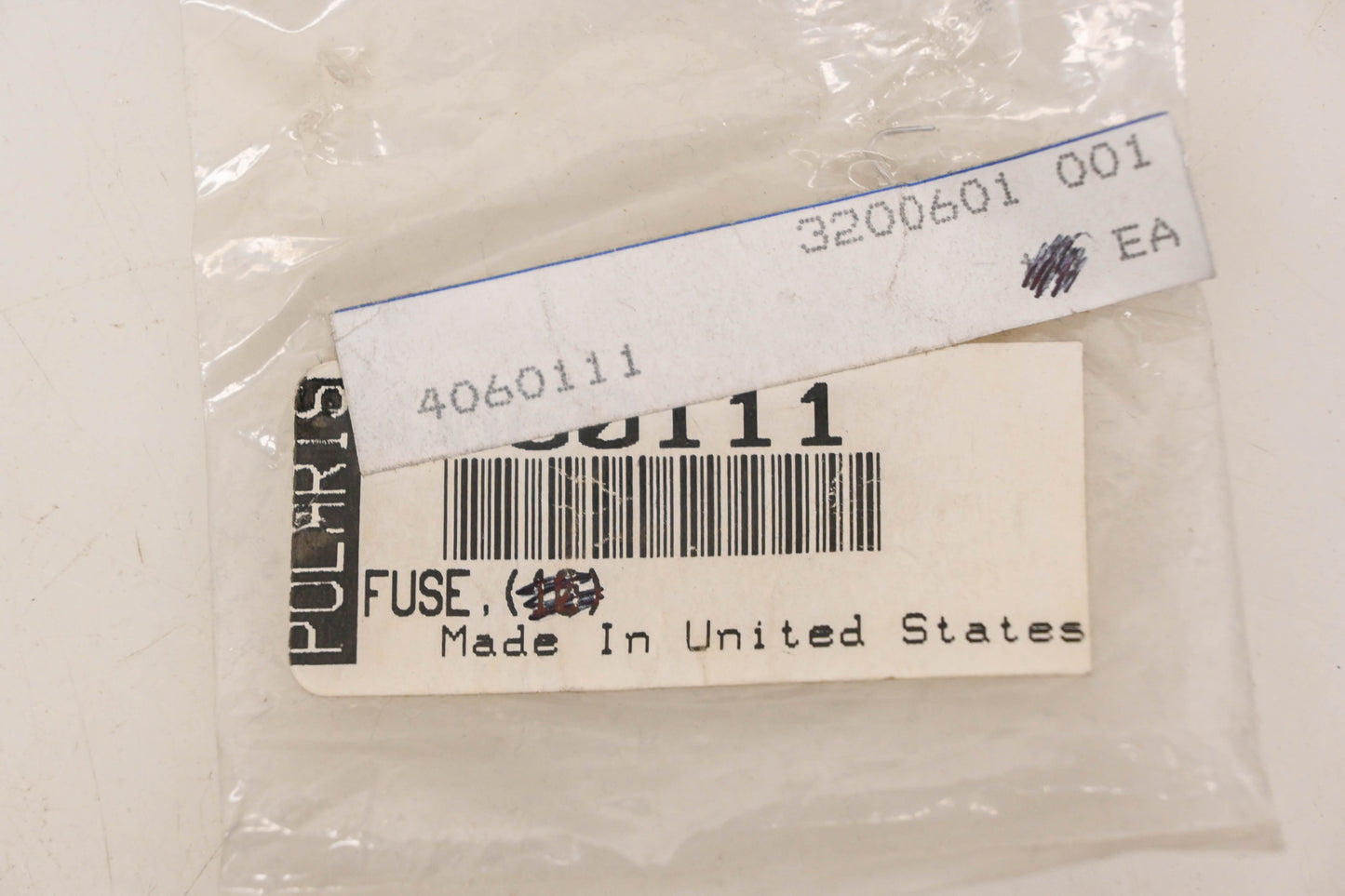 New OEM Polaris 4060111 Fuses 1/4a 250v Qty 3 NOS