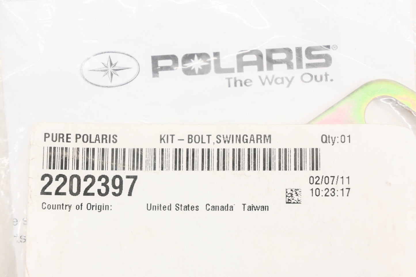 New OEM Polaris 2202397 Swingarm Bolt Kit NOS