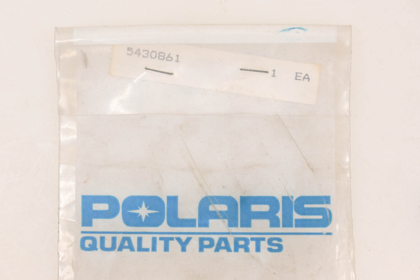 New OEM Polaris 5430861 Electric Start Emblem NOS