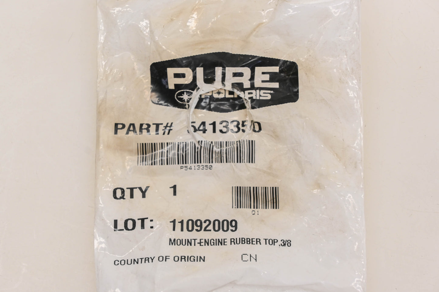 New OEM Polaris 5413350 Engine Rubber Top Mount NOS