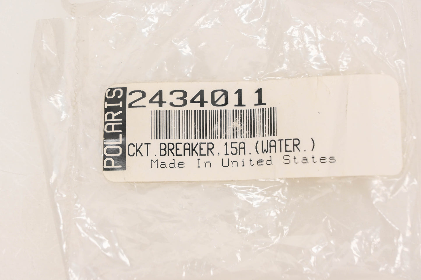 New OEM Polaris 2434011 Circuit Breaker 15amp NOS