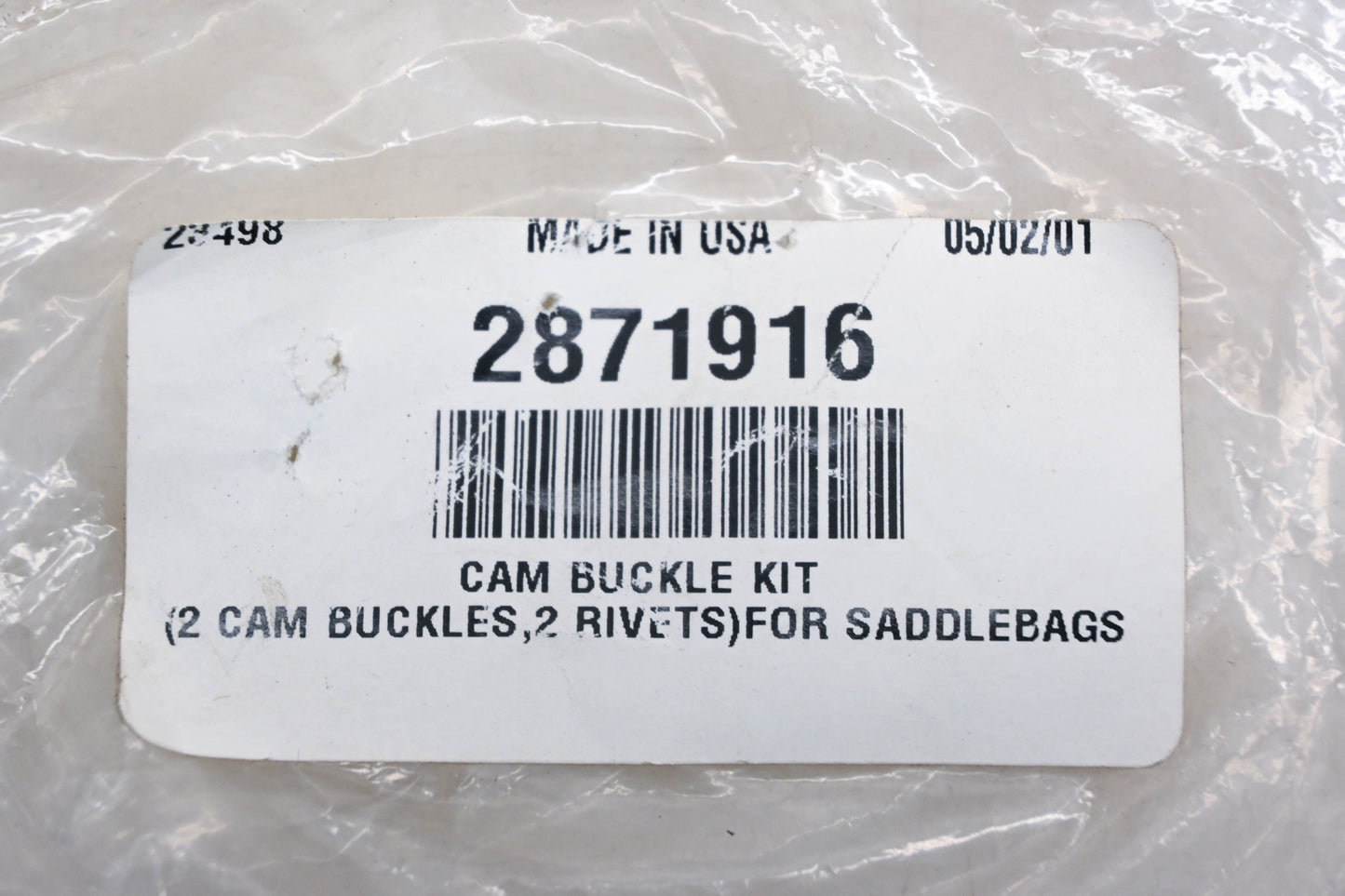 New OEM Polaris 2871916 Saddlebag Cam Buckle Kit NOS