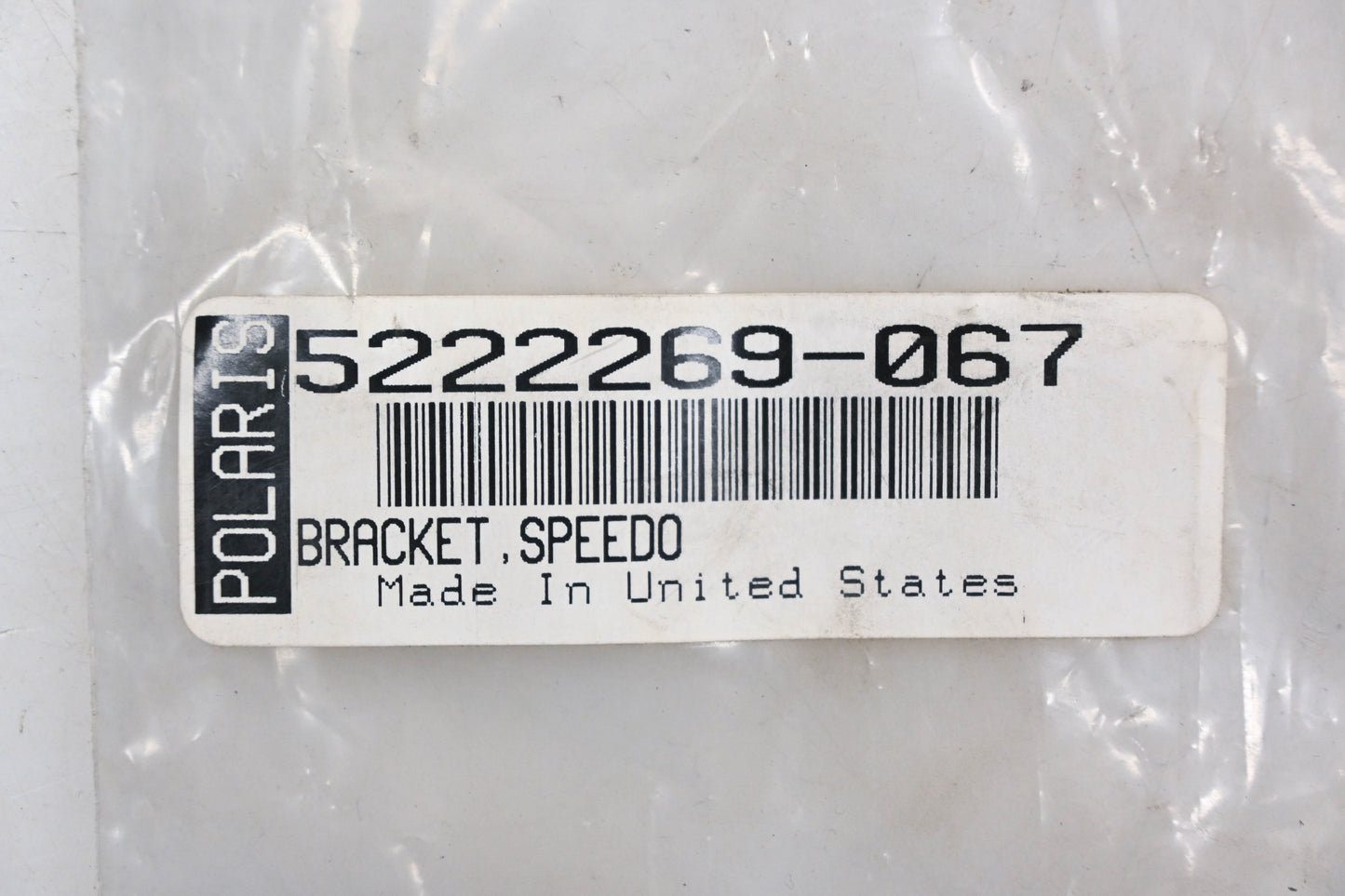 New OEM Polaris 5222269-067 Speedometer Gauge Mount Bracket NOS