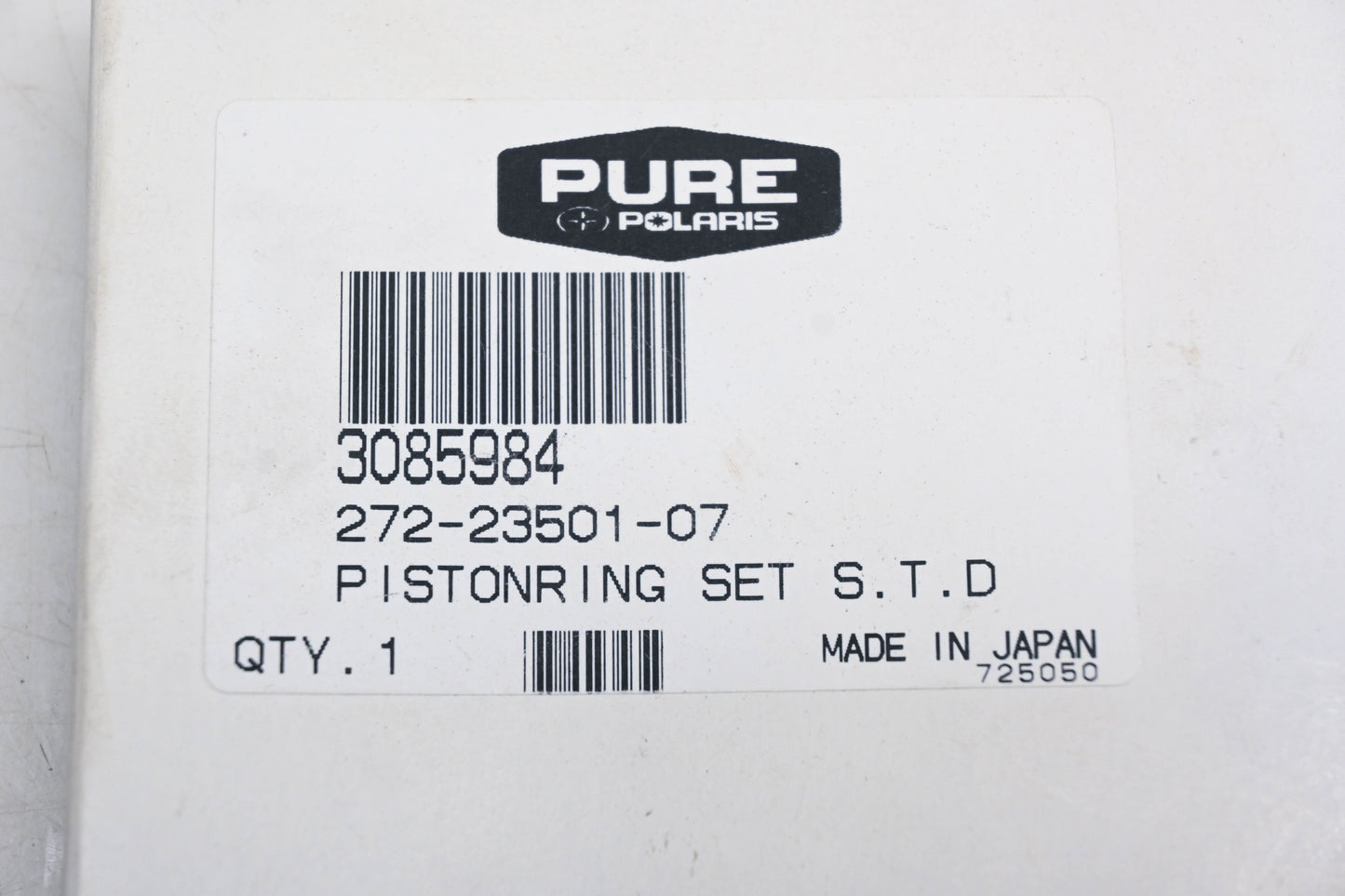 New OEM Polaris 3085984, 272-23501-07 Piston Ring STD Kit NOS