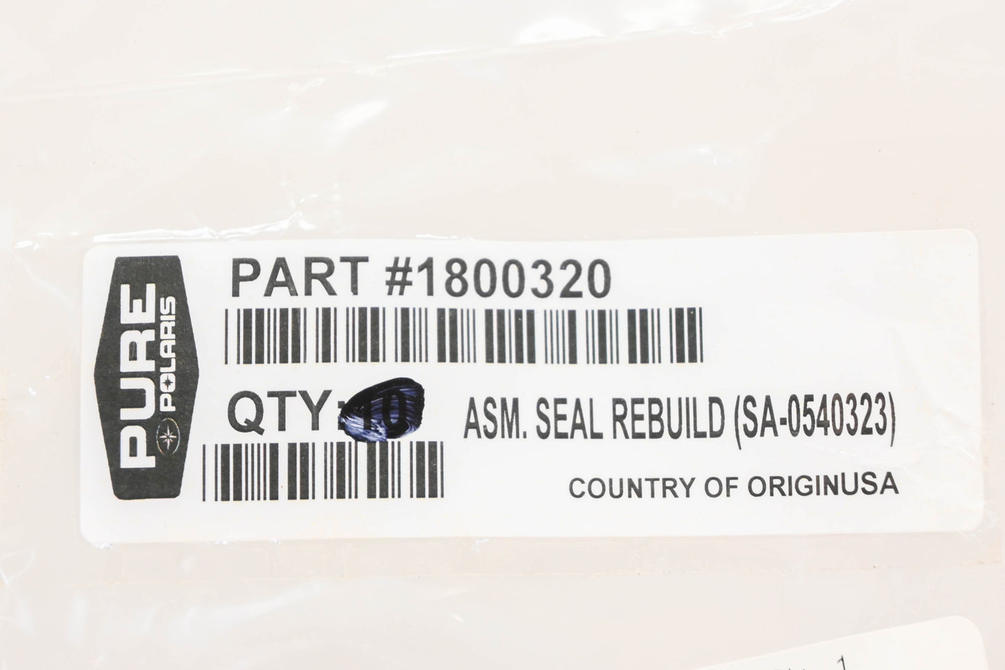 New OEM Polaris 1800320 Seal Rebuild Kit NOS