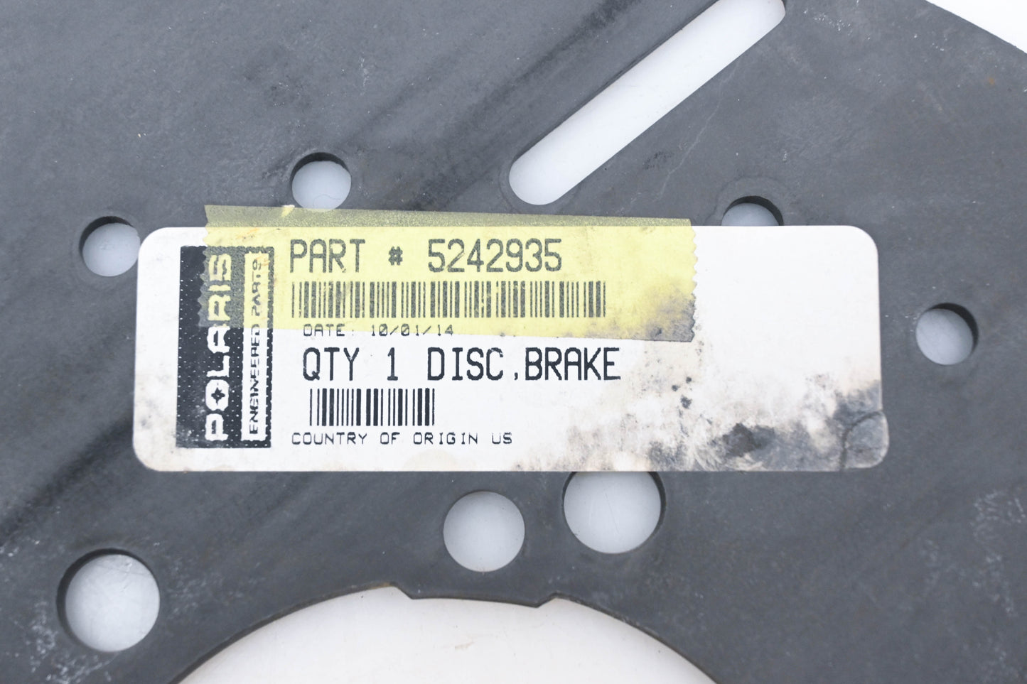 New OEM Polaris 5242935 Front Brake Rotor Disc NOS