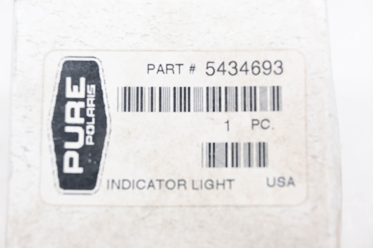 New OEM Polaris 5434693 Indicator Panel Hole Plug NOS