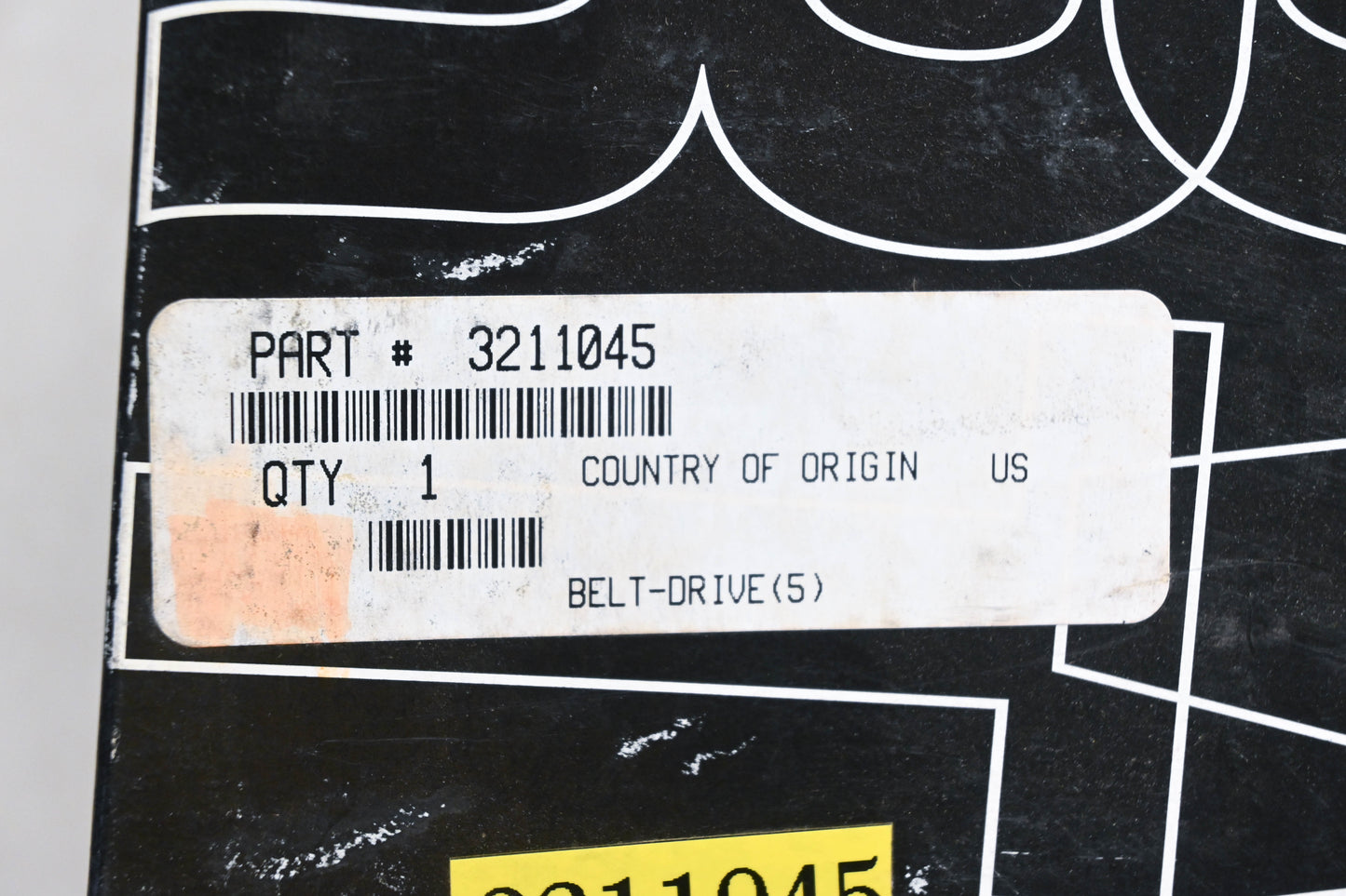 New OEM Polaris 3211045 Drive Belt NOS
