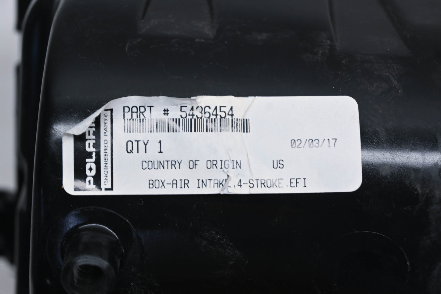 New OEM Polaris 5436454 Air Box NOS