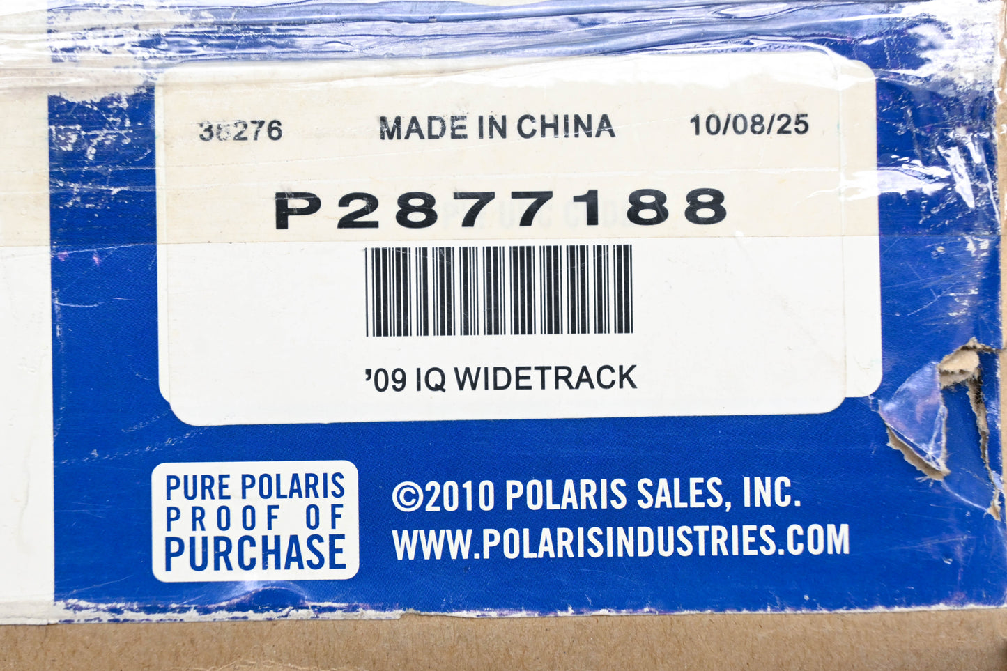 New OEM Polaris 2877188 Widetrack IQ Cover NOS