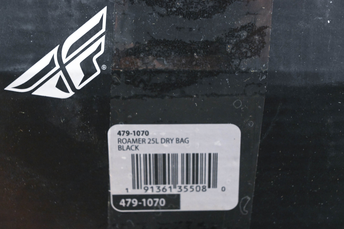 Fly Racing 479-1070 Black 25l Dry Bag NOS