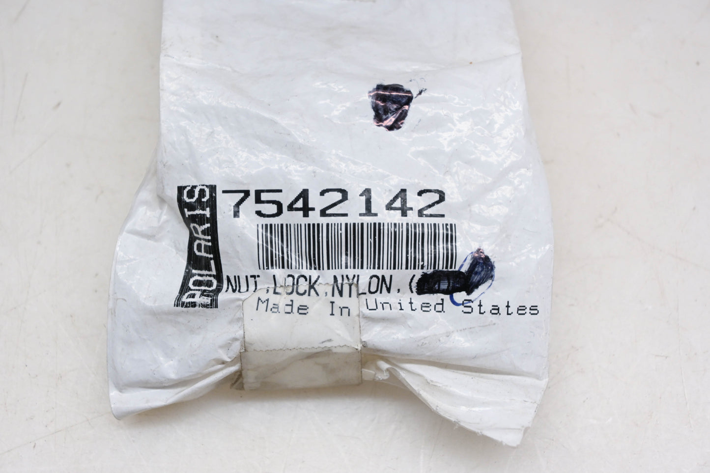 New OEM Polaris 7542142 Nylon Lock Nuts Qty 4 NOS