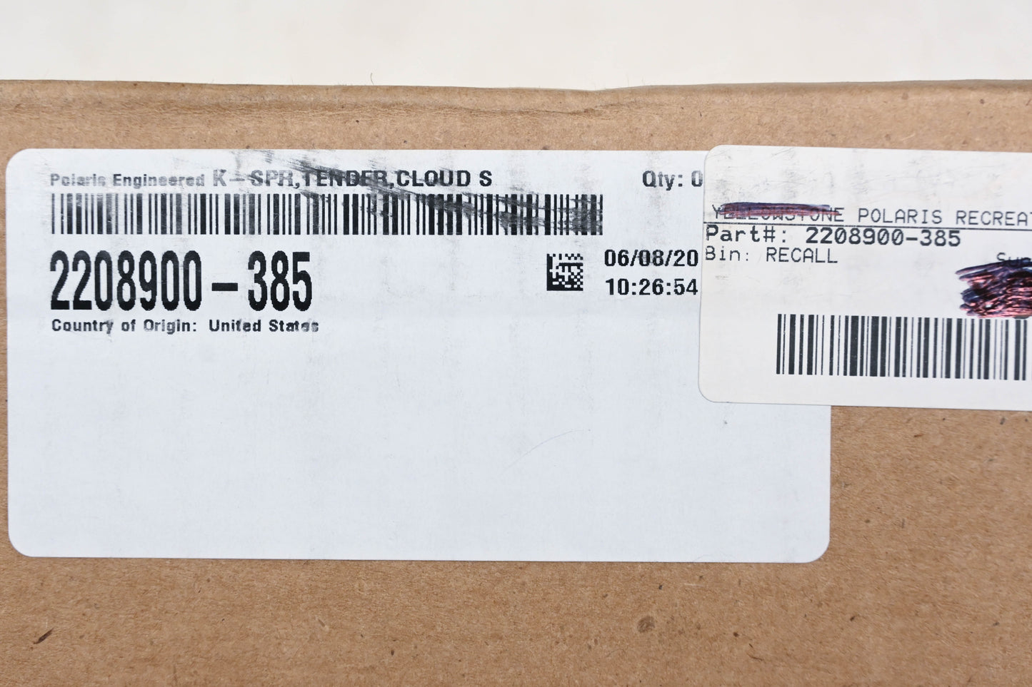 New OEM Polaris 2208900-385 Cloud Silver Coil Spring Kit NOS