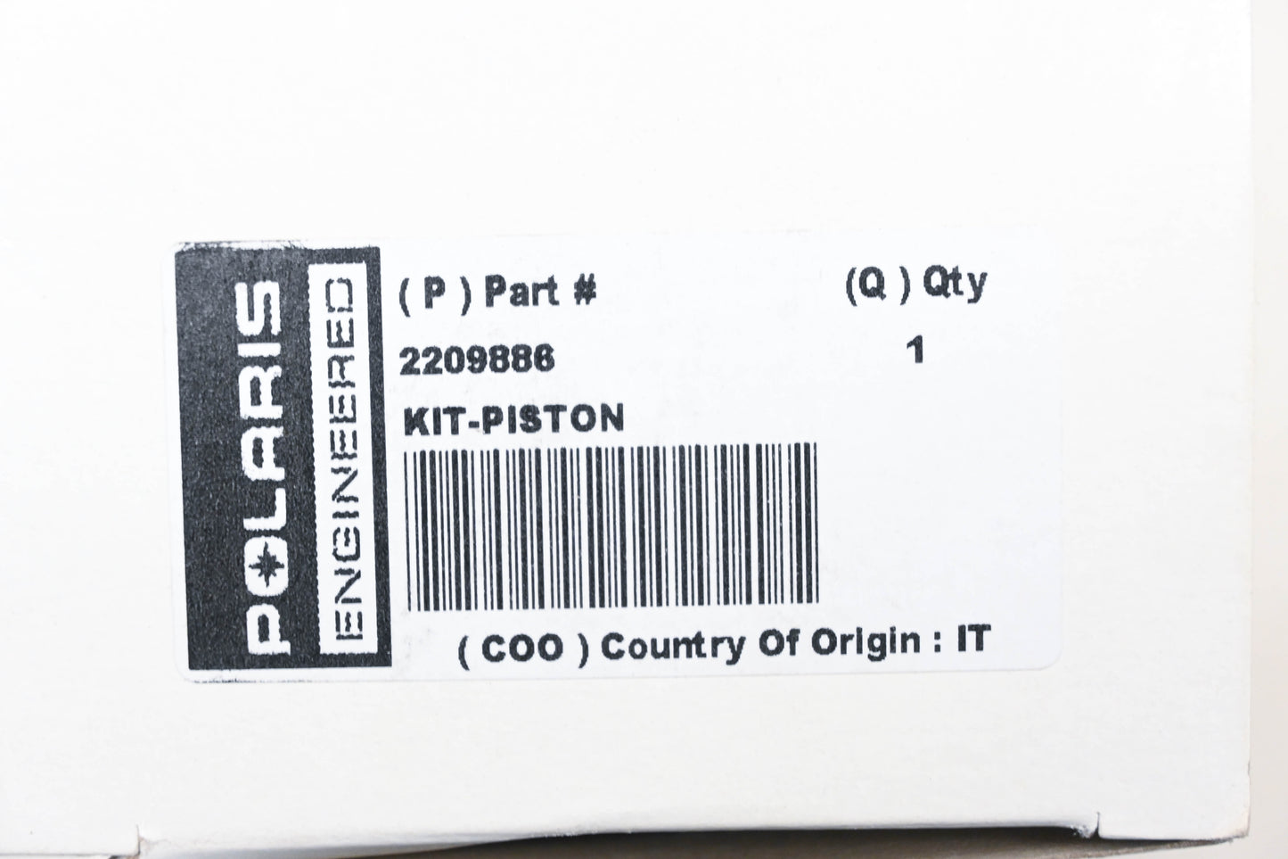 New OEM Polaris 2209886 Piston Kit NOS