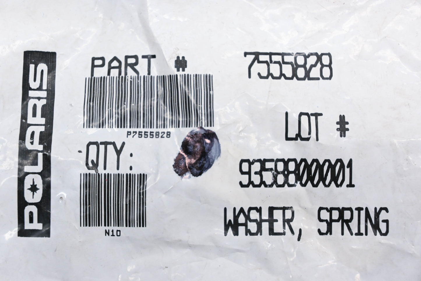 New OEM Polaris 7555828 Spring Washers Qty 5 NOS