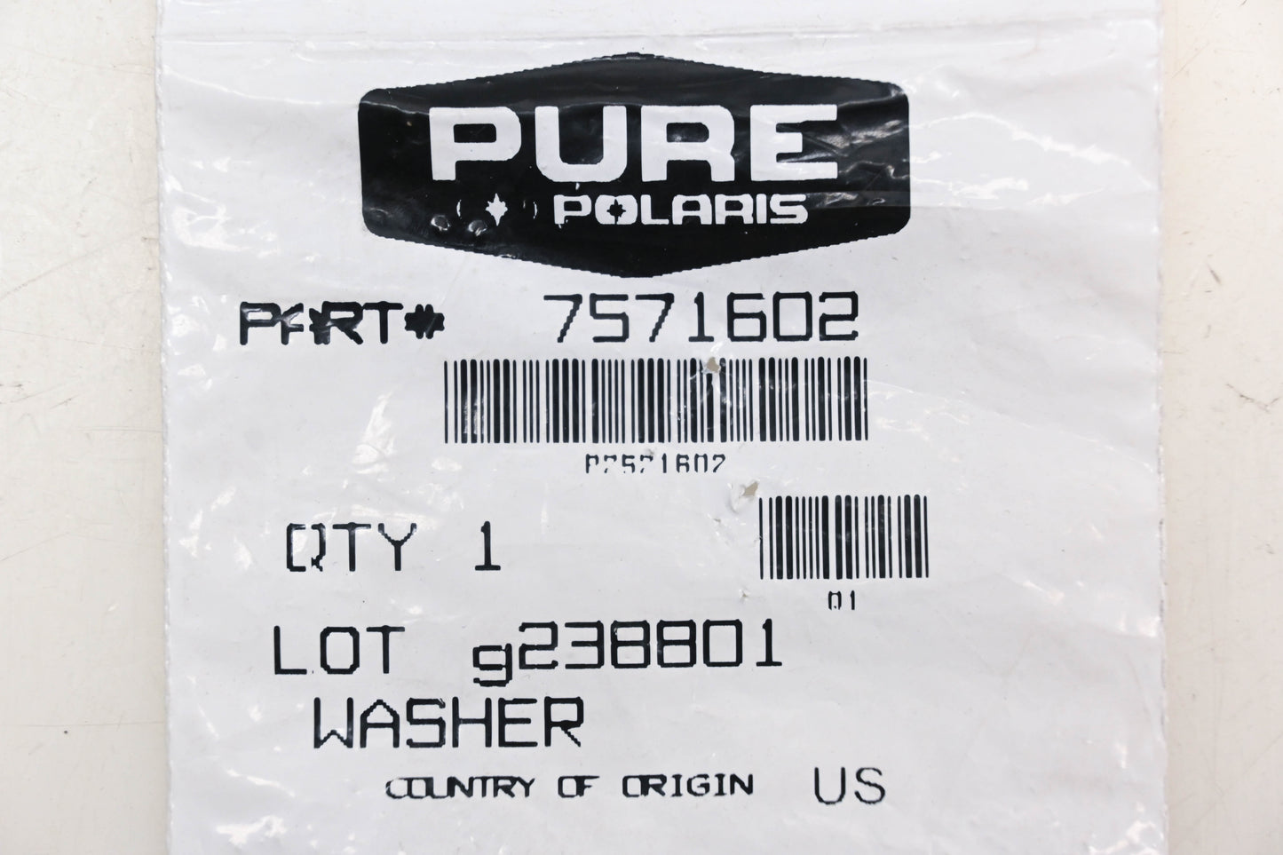 New OEM Polaris 7571602 Internal Toothed Lock Washers Qty 2 NOS