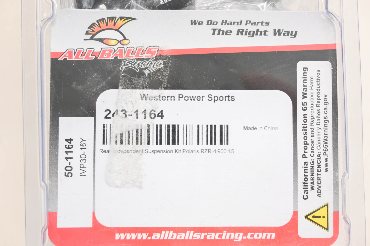 All Balls 243-1164, 50-1164 Rear Independent Suspension Kit NOS