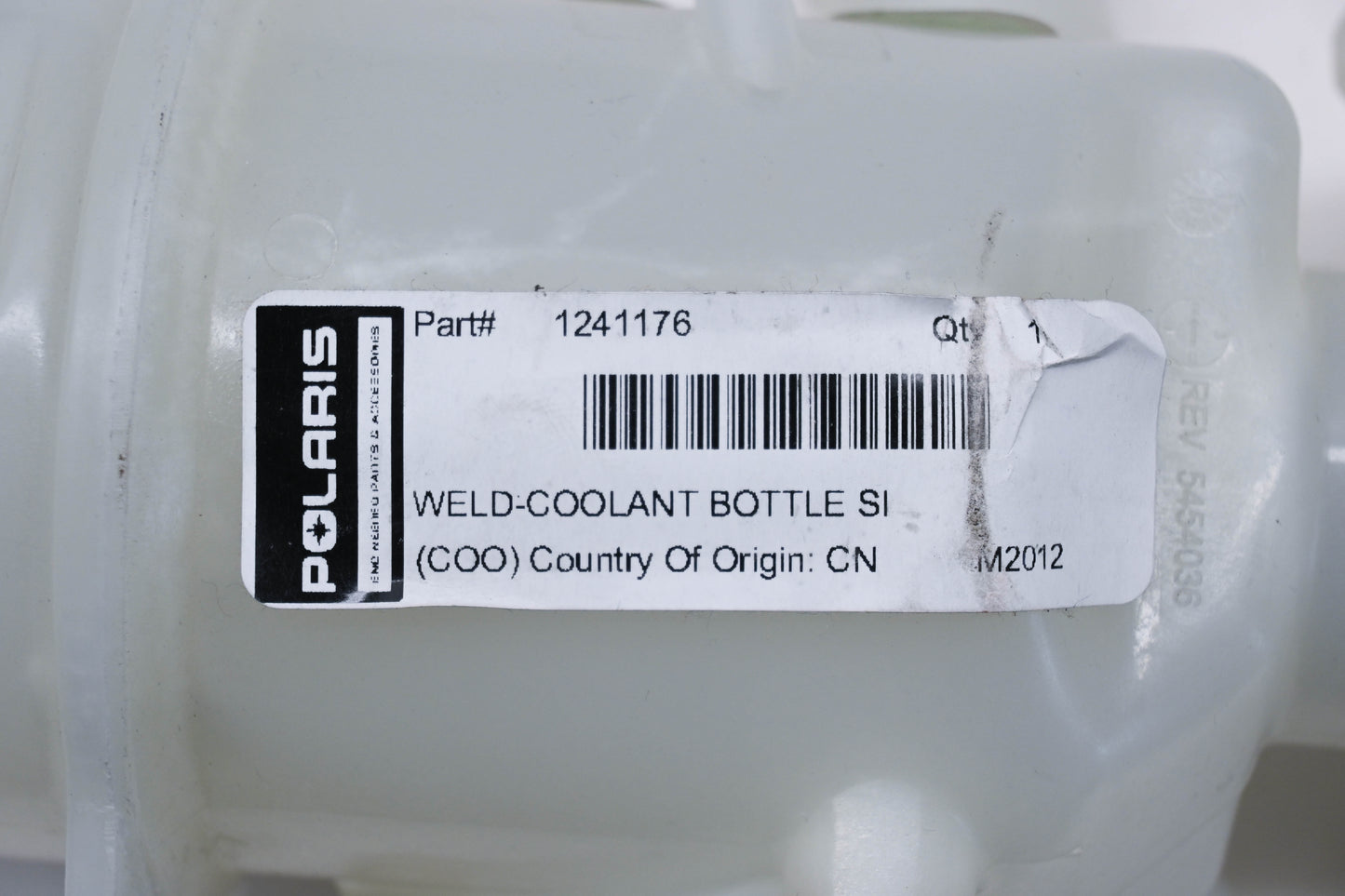 New OEM Polaris 1241176 Coolant Bottle Weld NOS