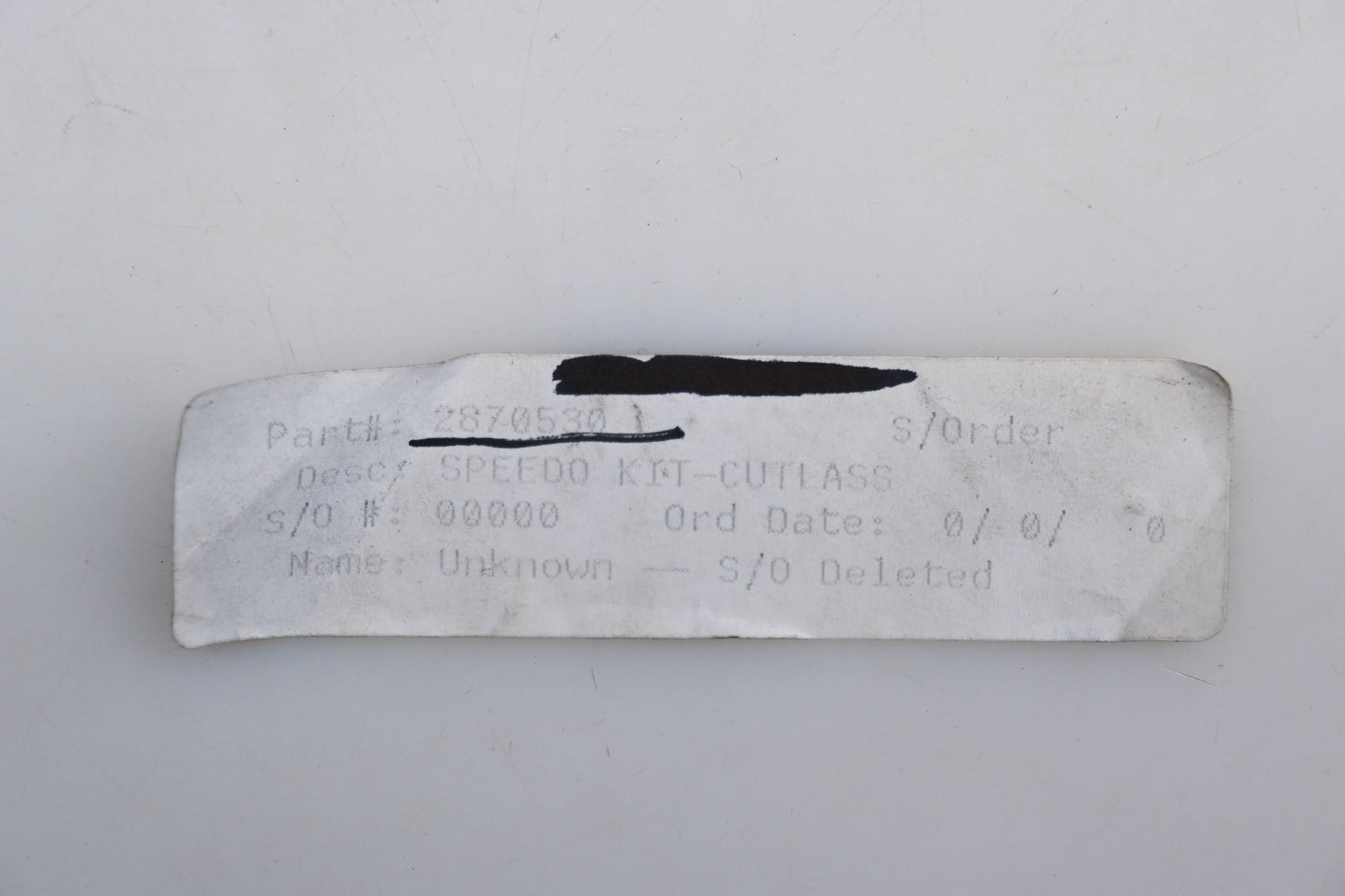 New OEM Polaris 2870530, 2870615 Cutlass Speedometer Kit NOS
