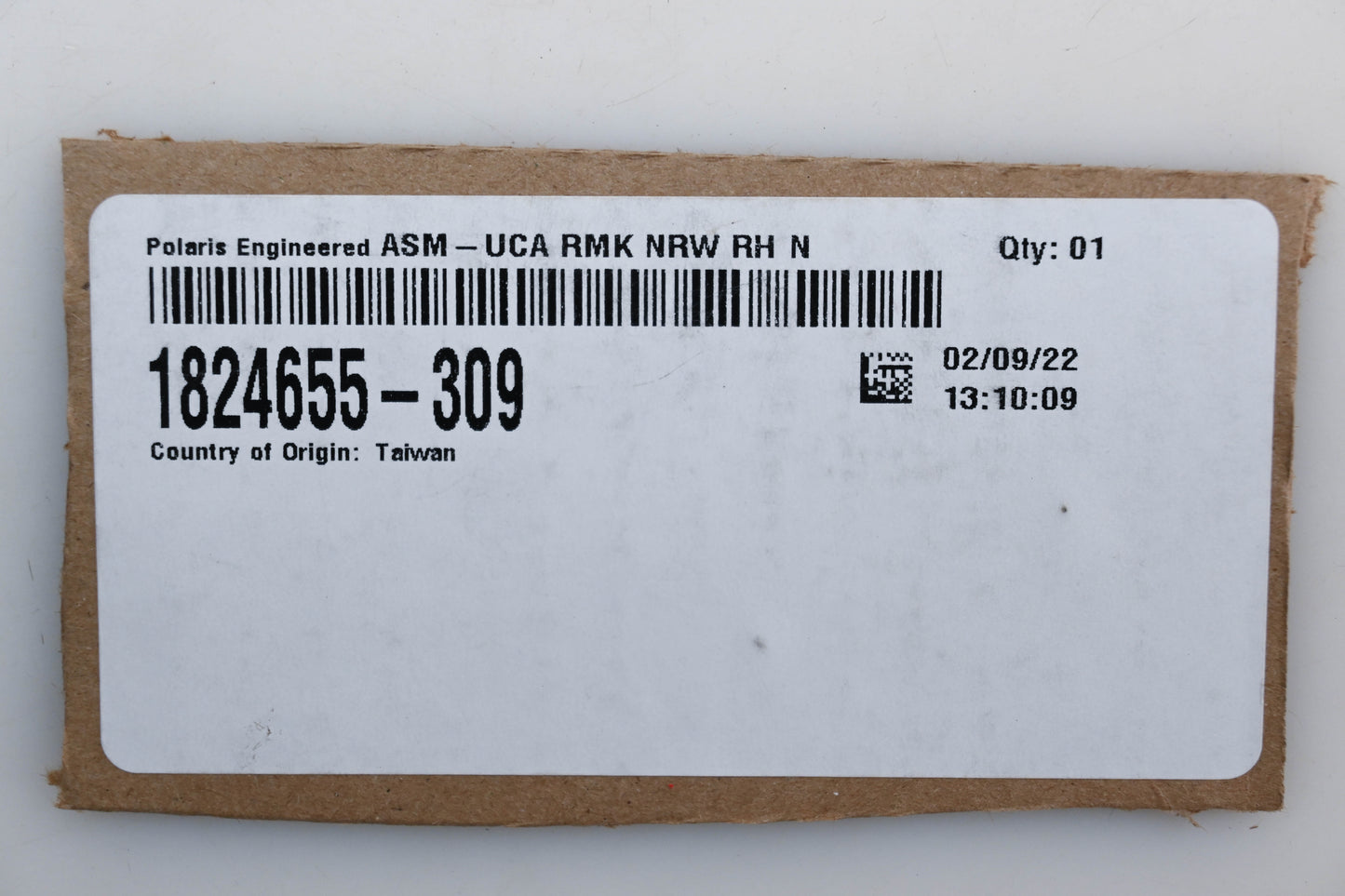 New OEM Polaris 1824655-309 Upper Right Control Arm Assembly NOS
