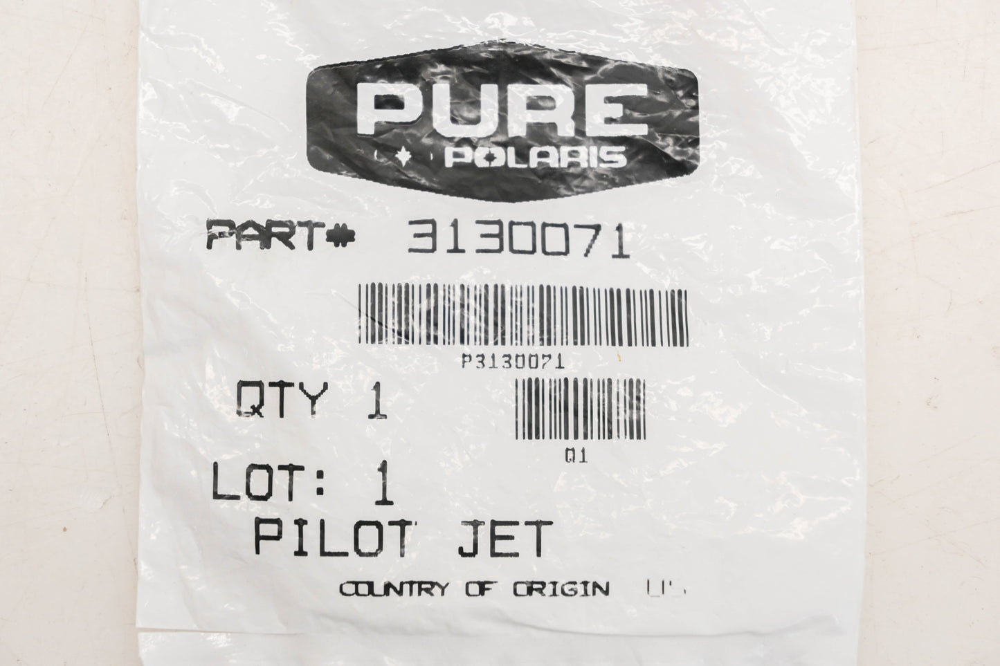 New OEM Polaris 3130071 Pilot Jets Qty 3 NOS