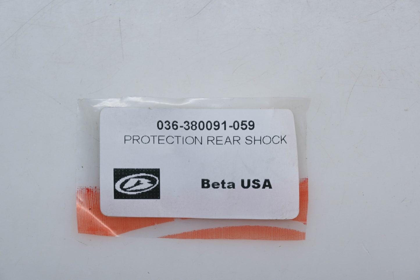 Beta 036-380091-059, 036.38.009.10 Black Rear Shock Protection Panel NOS