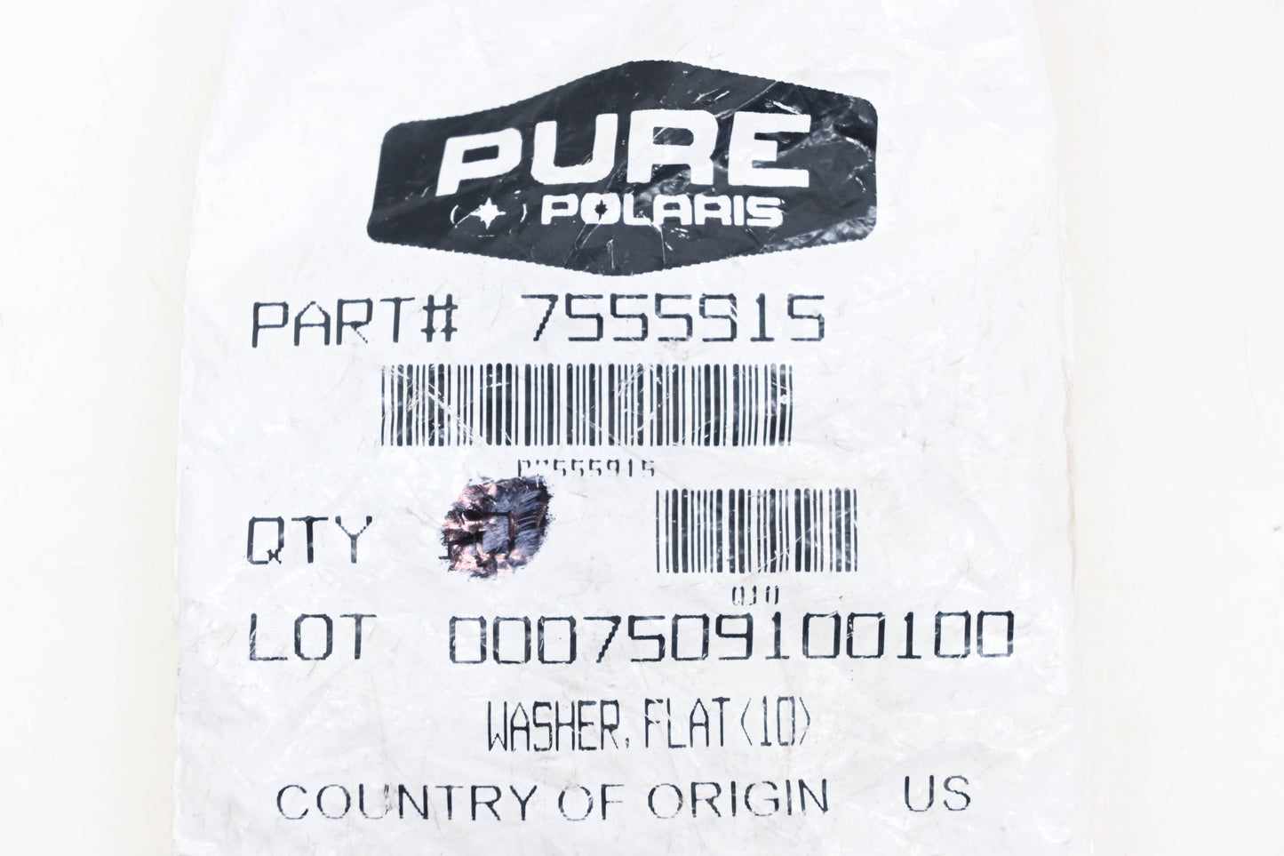 New OEM Polaris 7555915 Washers Qty 3 NOS