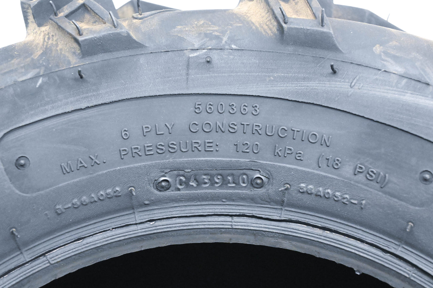 ITP 560363, 57-5651 Mud Lite 25x8-12 NHS 68F Tire NOS