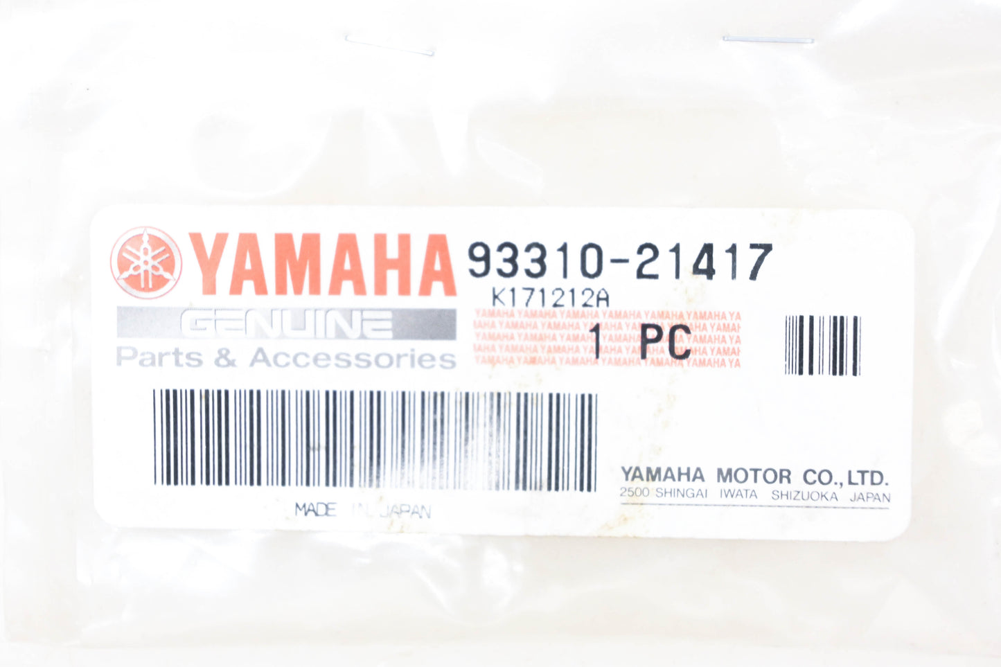 New OEM Yamaha 93310-21417-00 Wrist Pin Needle Bearing NOS