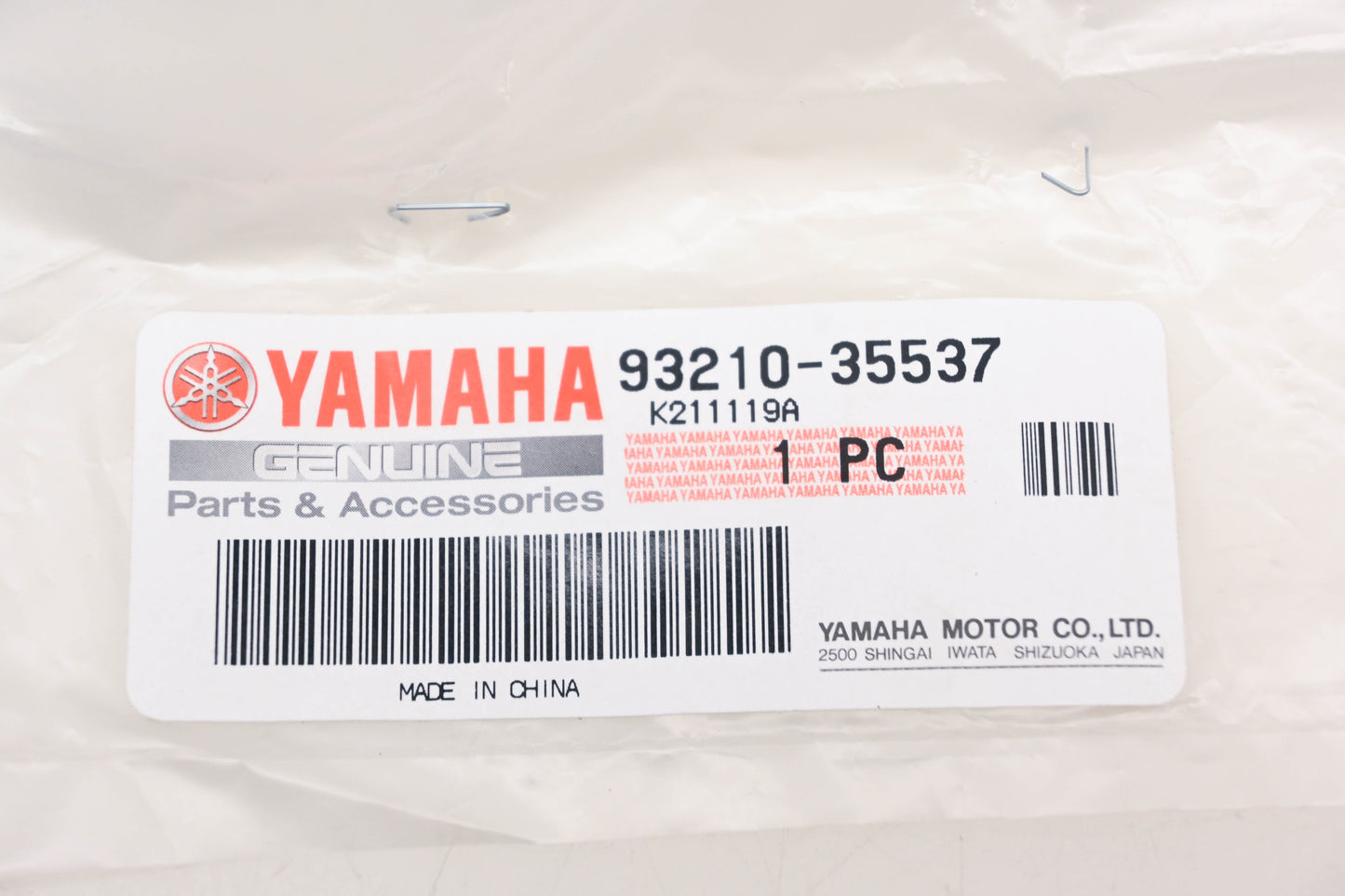 New OEM Yamaha 93210-35537-00 O-Ring NOS