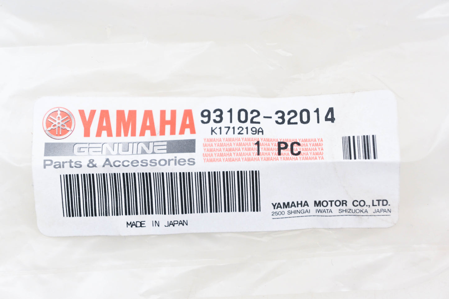 New OEM Yamaha 93102-32014-00 Oil Seal NOS