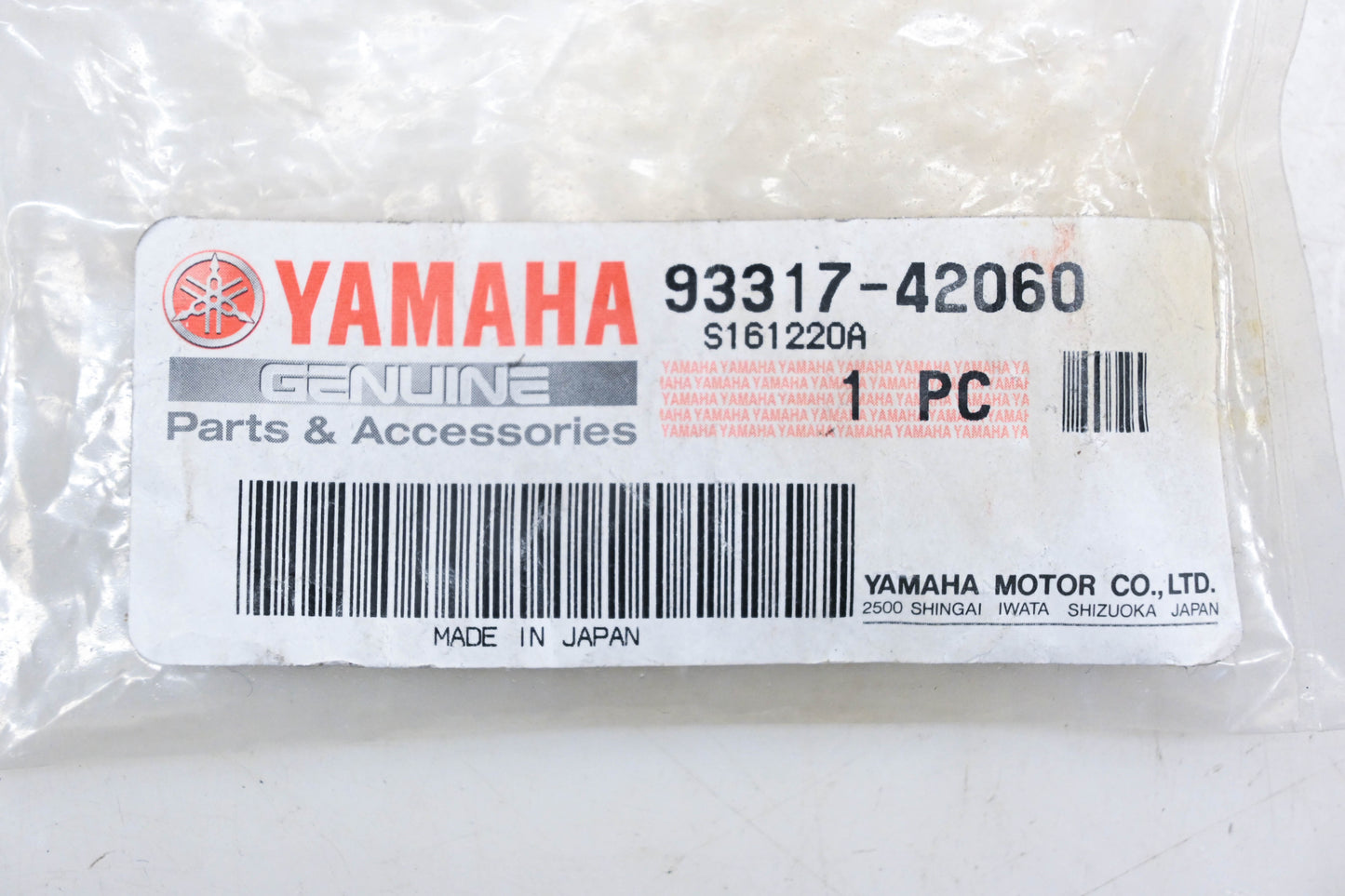 New OEM Yamaha 93317-42060-00 Swing Arm Bearing NOS
