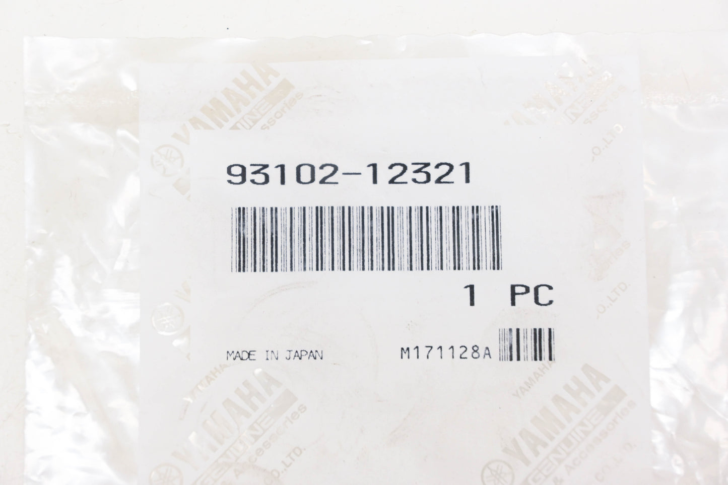 New OEM Yamaha 93102-12321-00 Oil Seal NOS