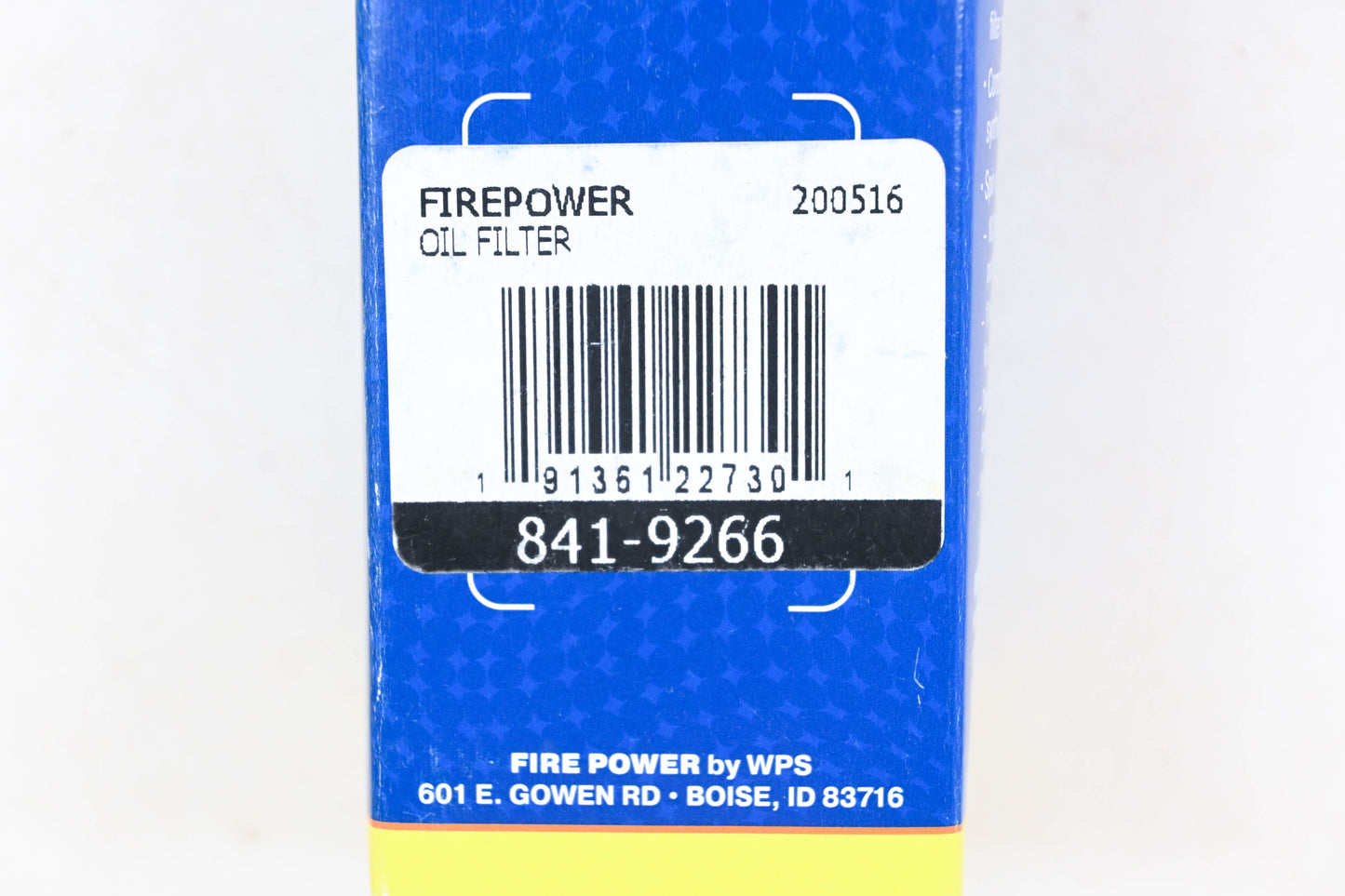 Firepower 841-9266 Oil Filter NOS
