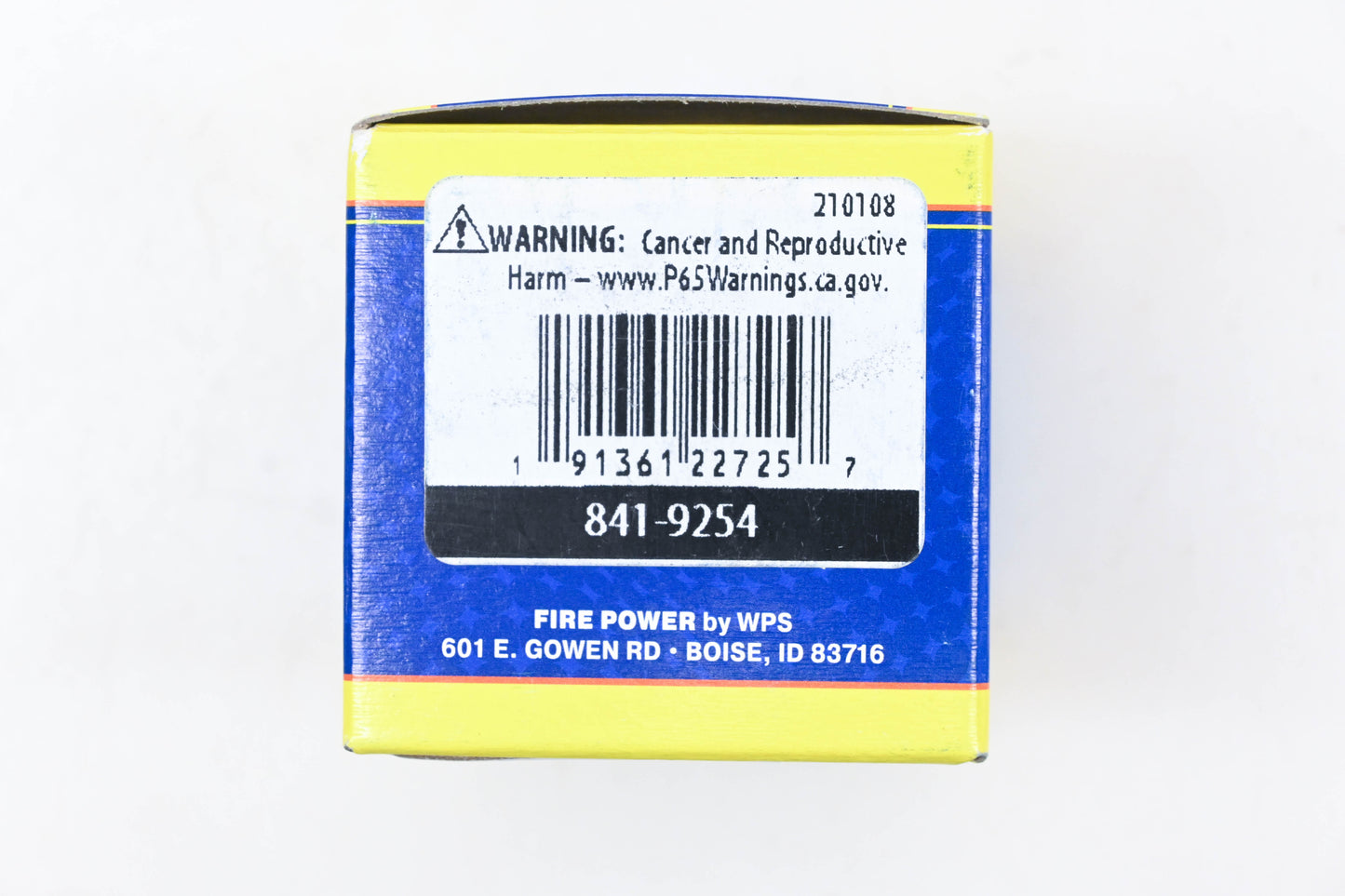 Firepower 841-9254 Oil Filter NOS