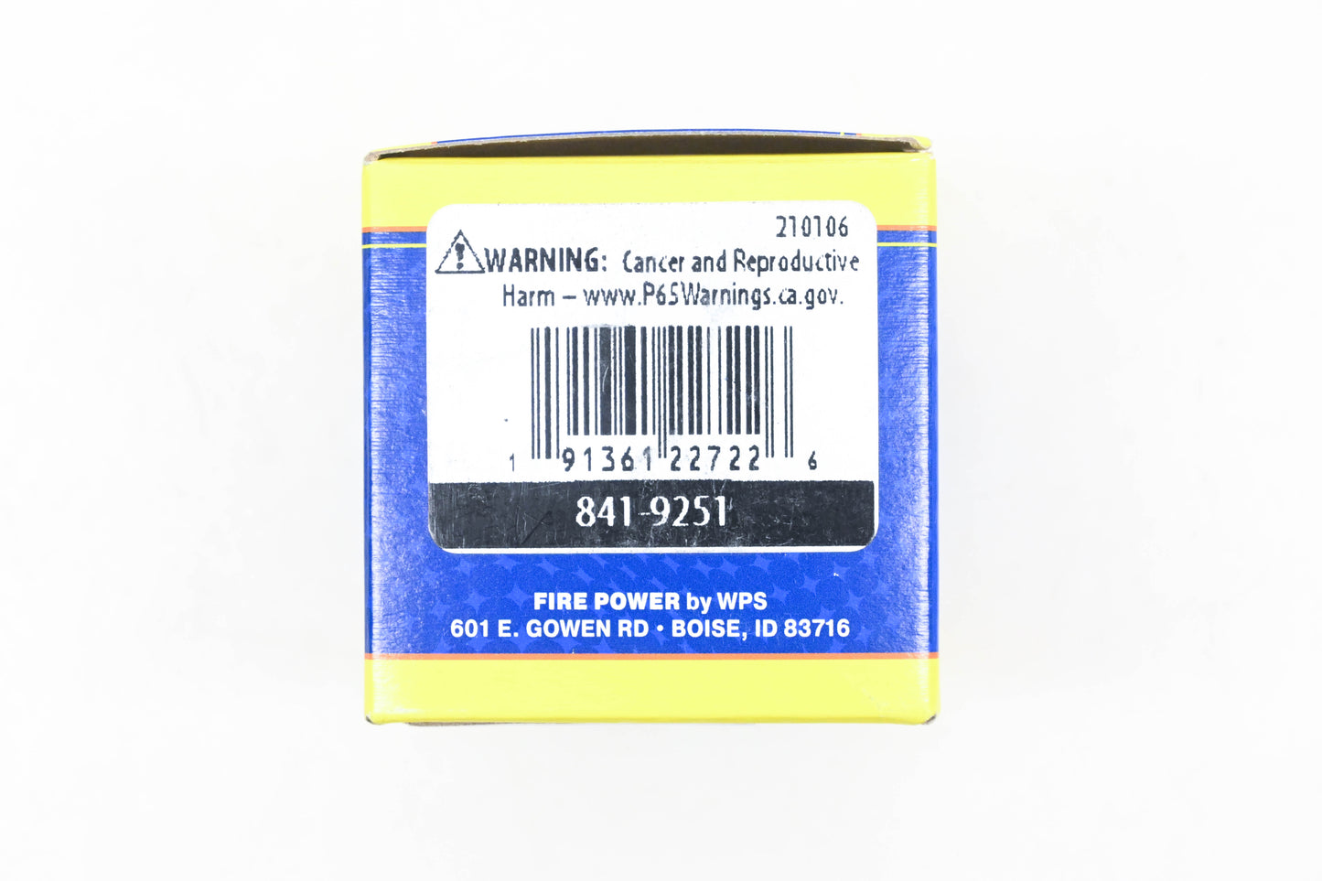 Firepower 841-9251 Oil Filter NOS