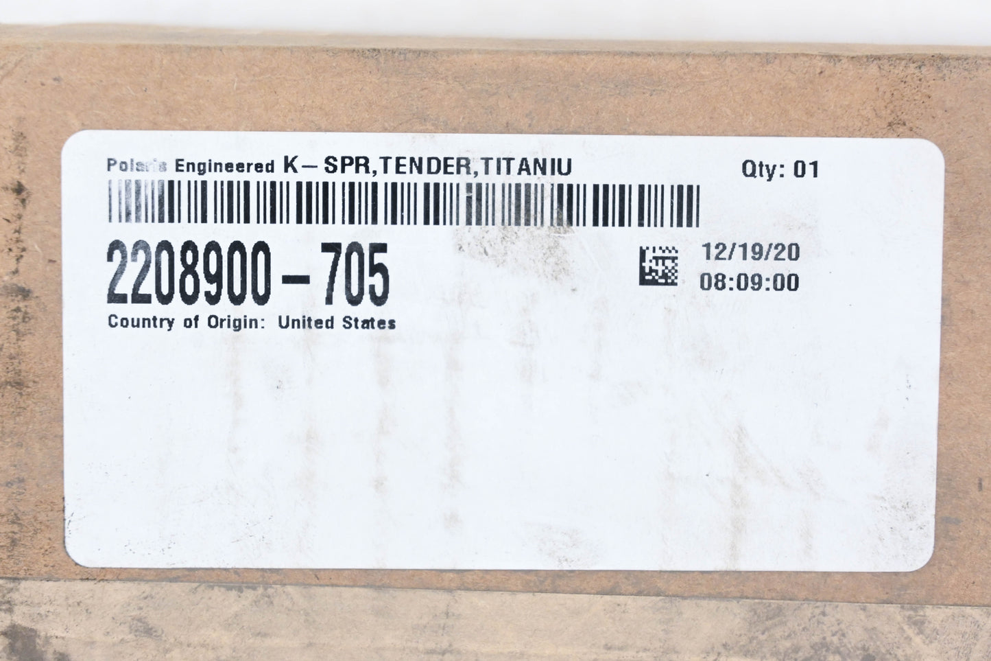 New OEM Polaris 2208900-705 Titanium Grey Spring Kit NOS
