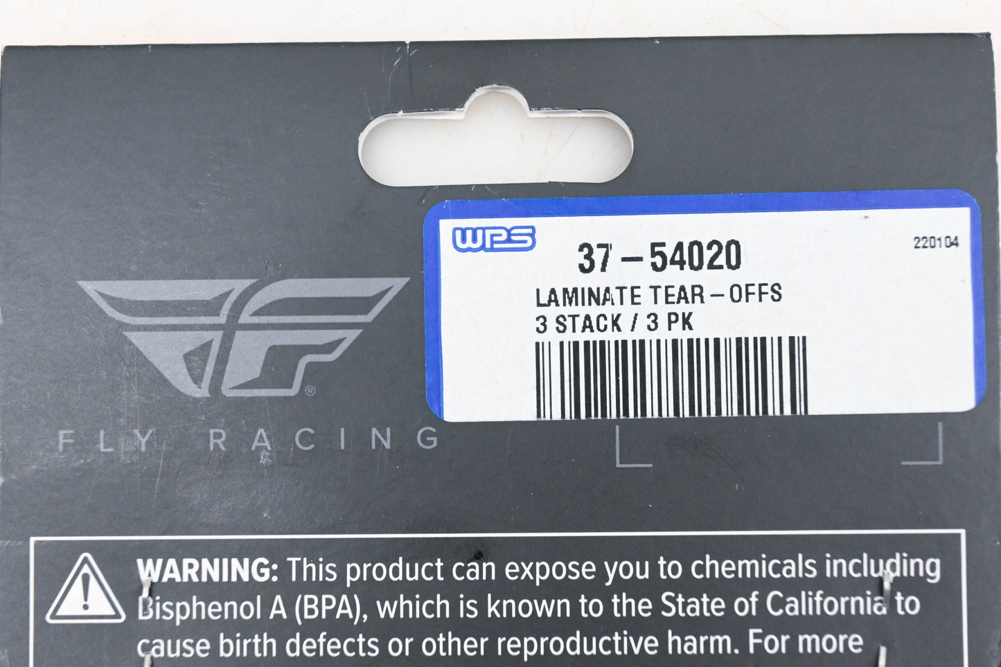 Fly Racing 37-54020 Laminate Goggle Lens Tear-Off Kit NOS