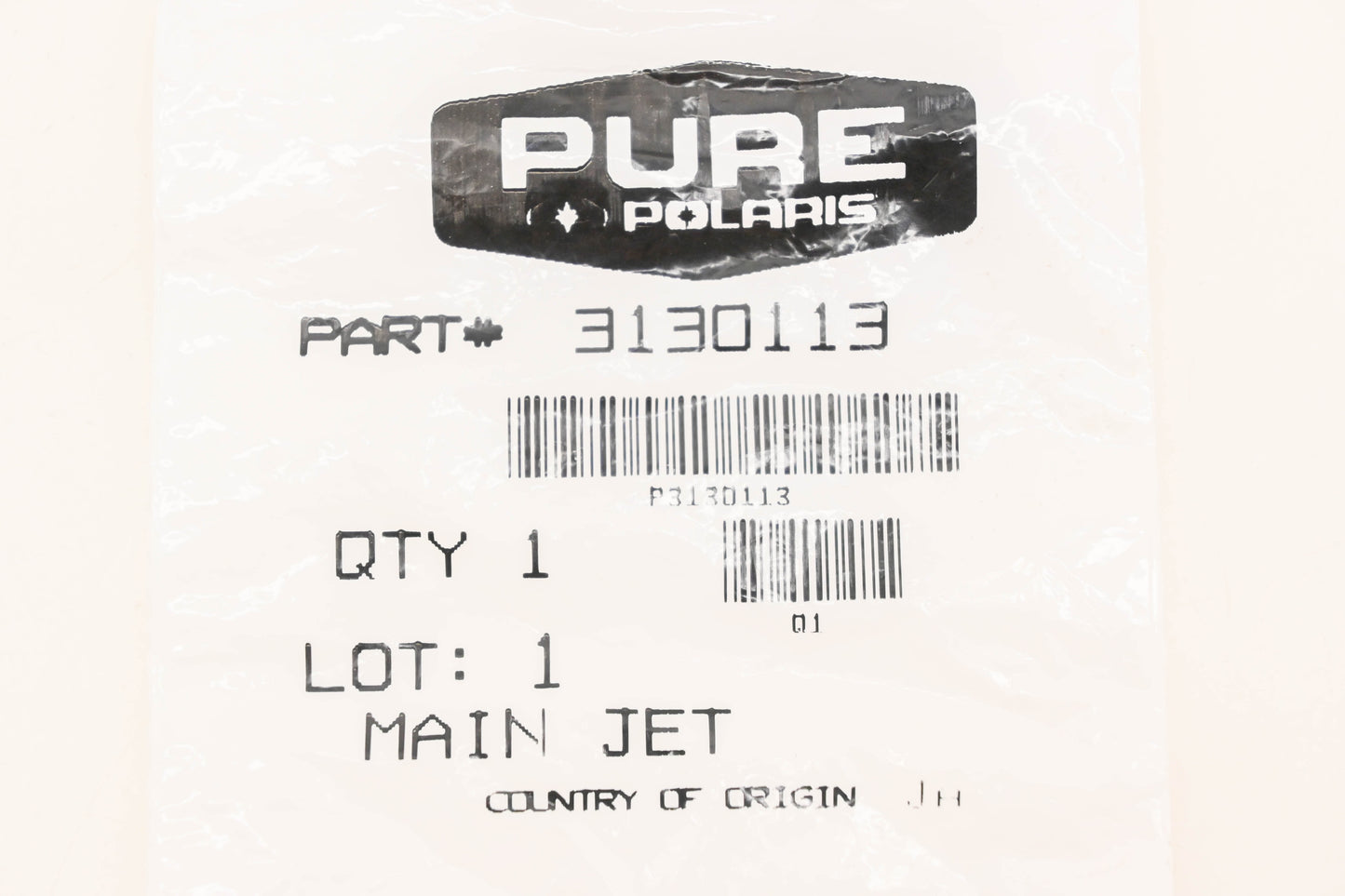 New OEM Polaris 3130113 Main Jet #150 NOS