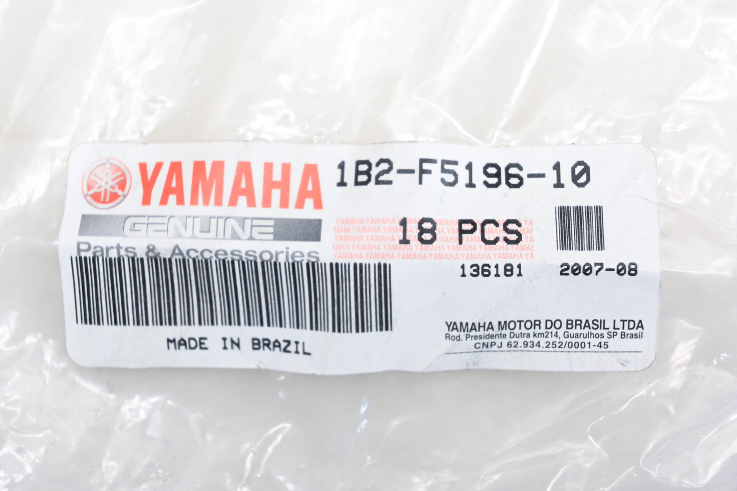 New OEM Yamaha 1B2-F5196-10-00 Wheel Spokes Qty 18 NOS