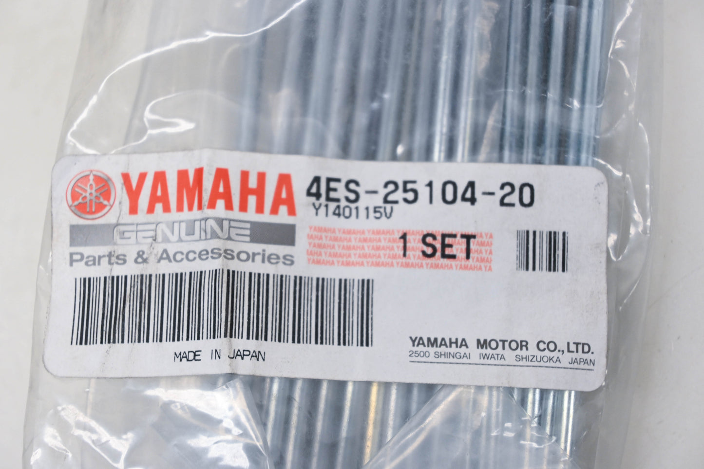 New OEM Yamaha 4ES-25104-20-00 Spoke And Nipple Kit NOS