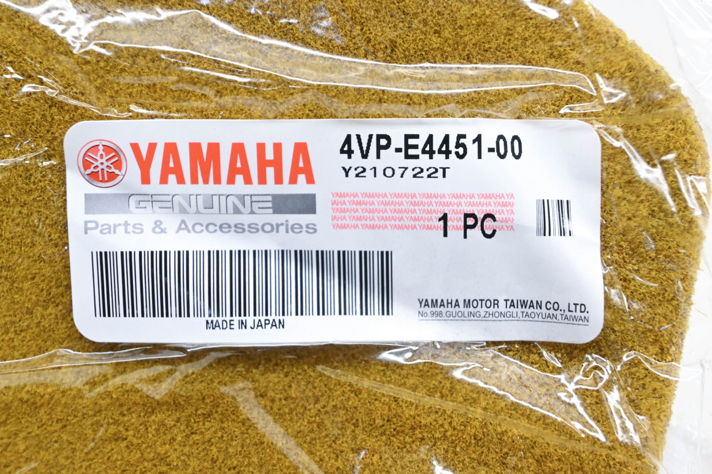 New OEM Yamaha 4VP-E4451-00-00 Air Filter Element NOS