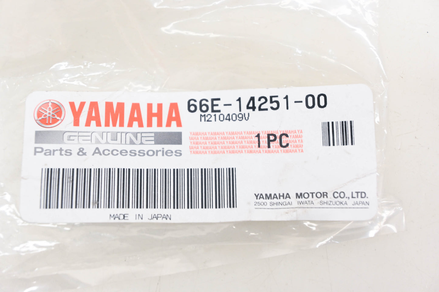 New OEM Yamaha 66E-14251-00-00 Tee Nipple Fitting NOS