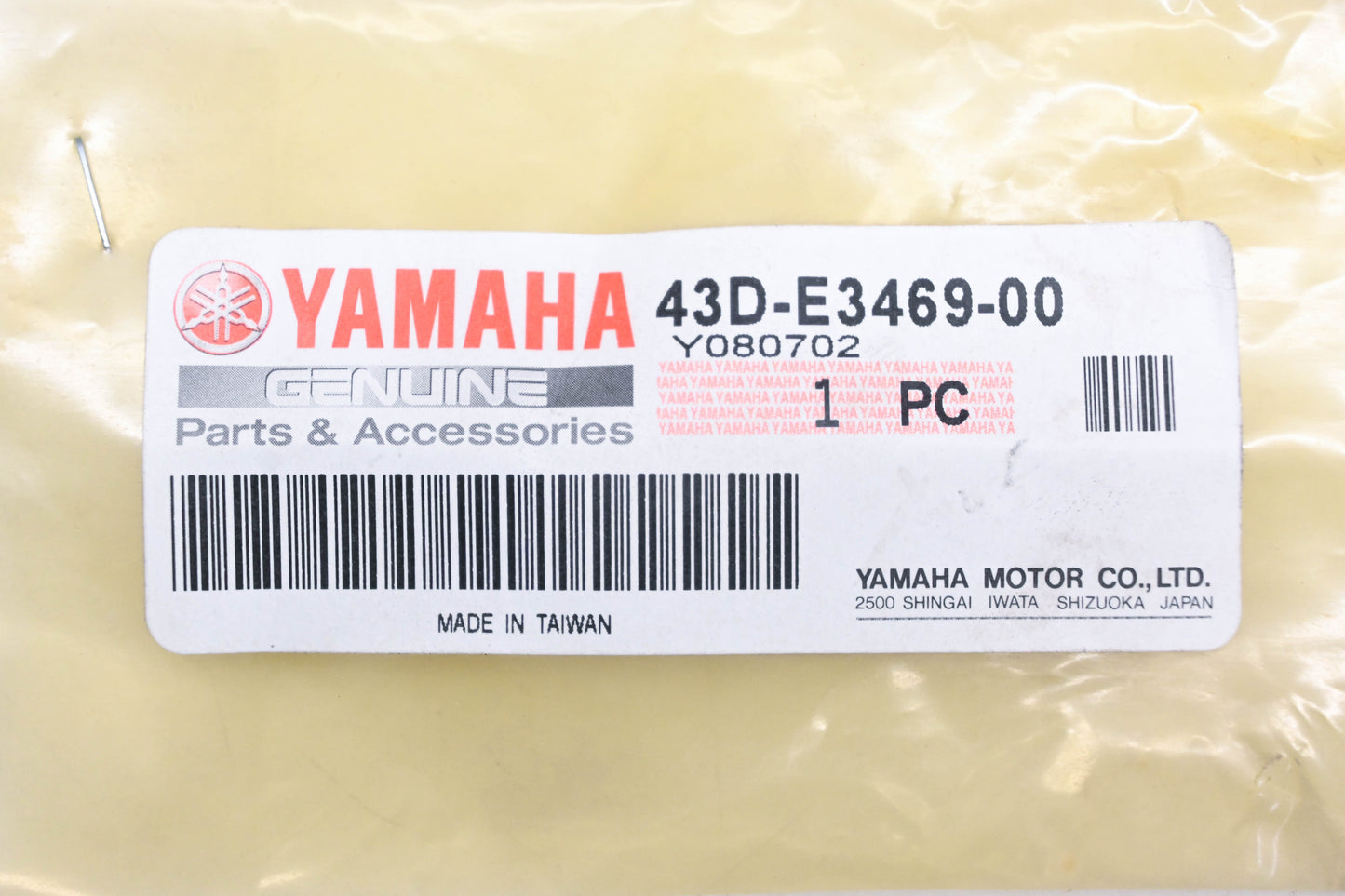 New OEM Yamaha 43D-E3469-00-00 Spring NOS