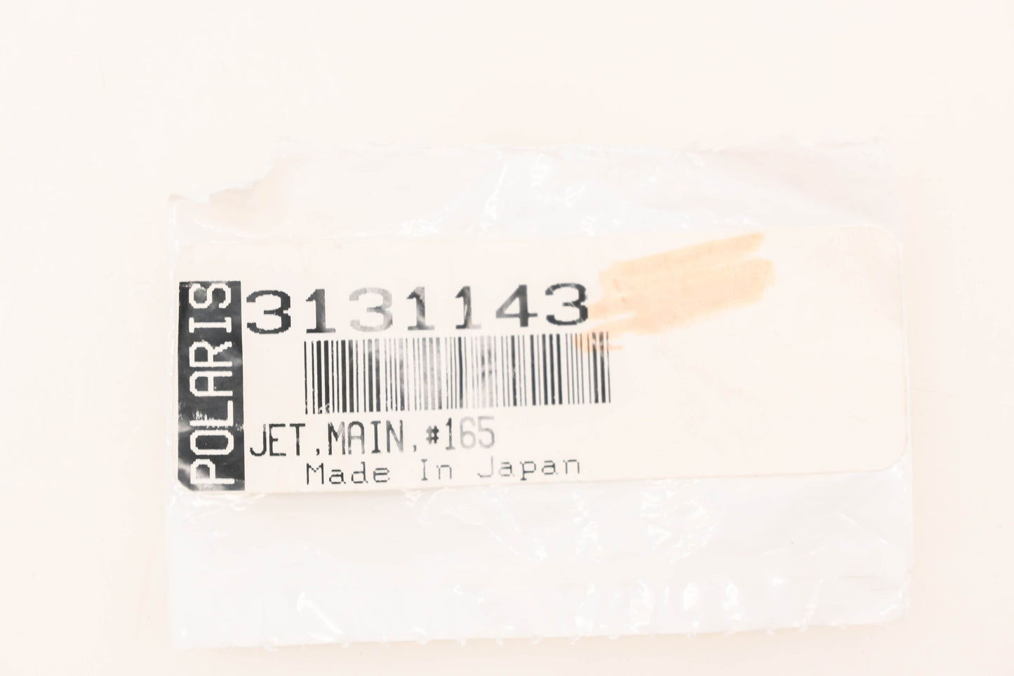 New OEM Polaris 3131143 Main Jet #165 NOS