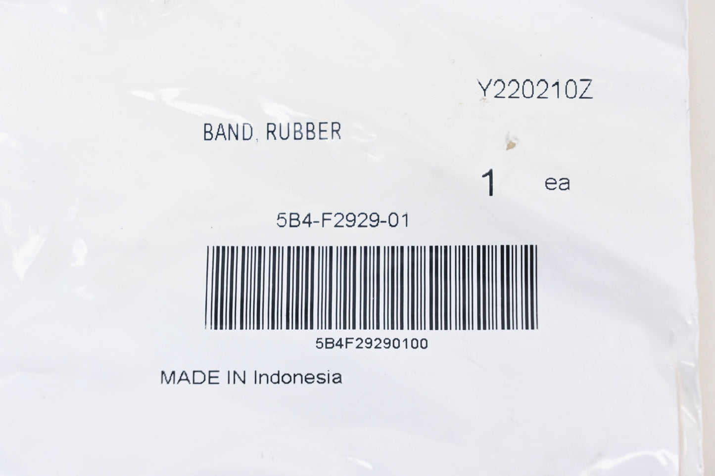 New OEM Yamaha 5B4-F2929-01-00 Strap Rubber Band NOS