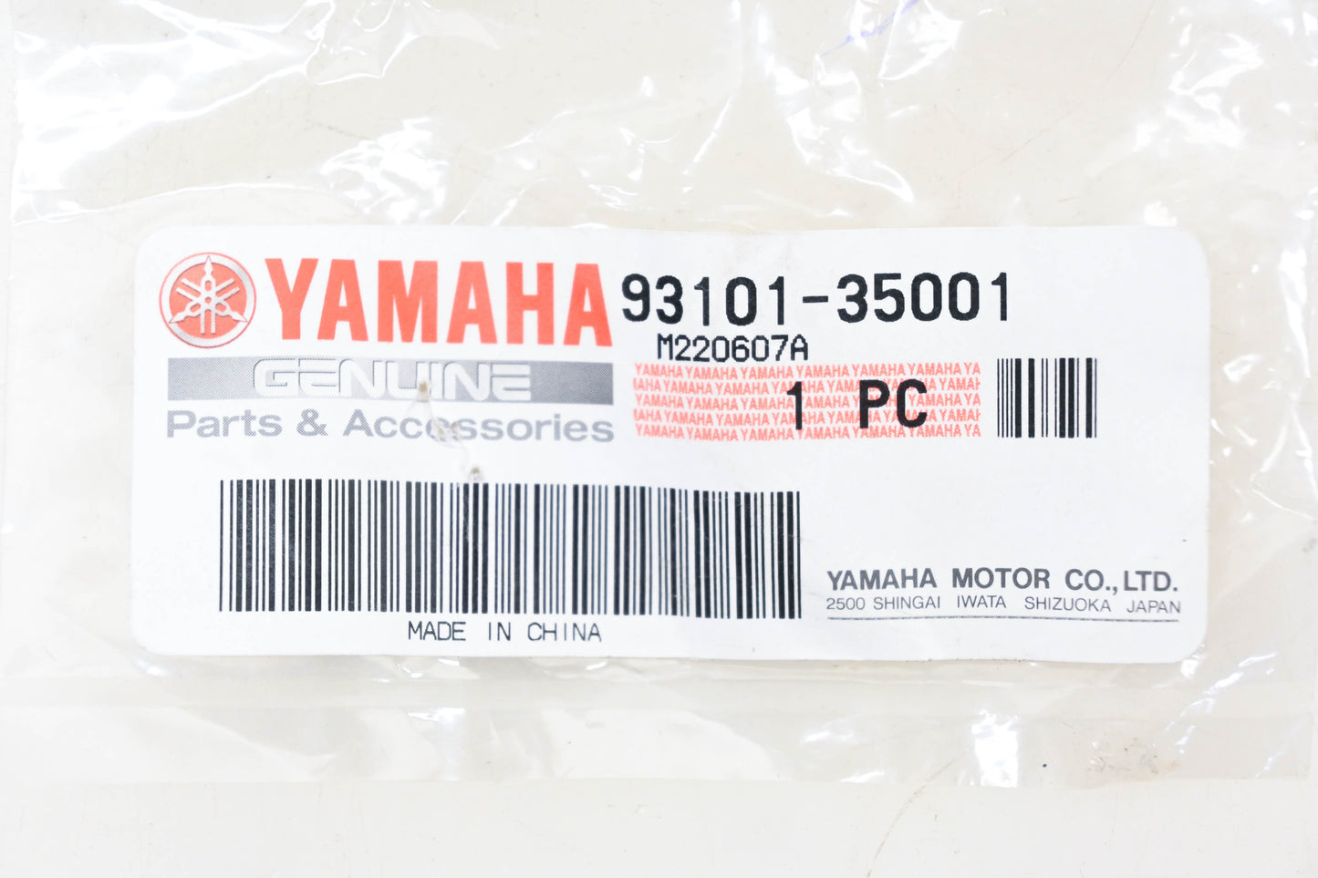 New OEM Yamaha 93101-35001-00 Oil Seal NOS
