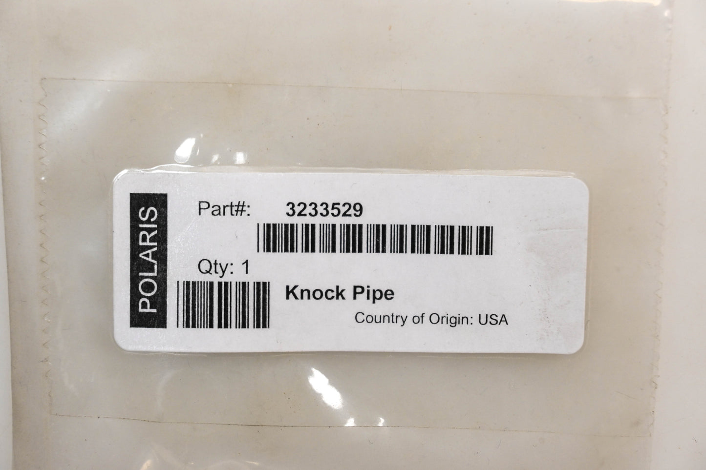 New OEM Polaris 3233529 Knock Pipe NOS